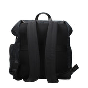 Versace Black Fabric Backpack