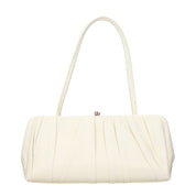 Jil Sander White Leather Shoulder Bag