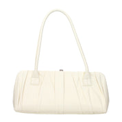 Jil Sander White Leather Shoulder Bag