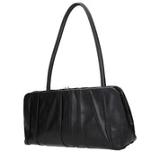 Jil Sander Black Leather Shoulder Bag