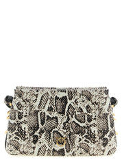 PINKO Multicolor Calf Leather Mini Crossbody Bag