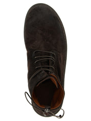 Marsèll Dark Brown Calfskin Amphibious Ankle Boots