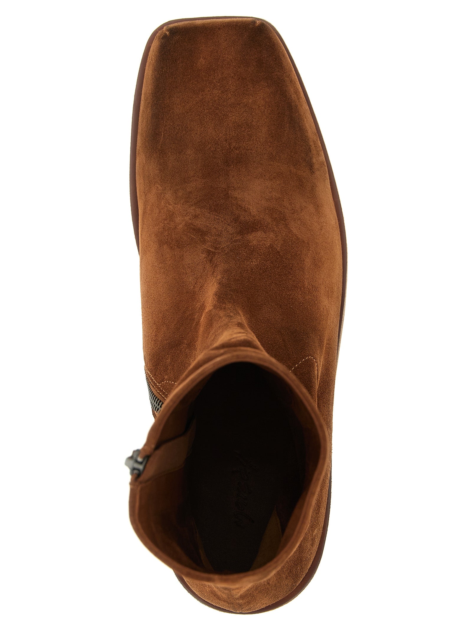 Marsèll Brown Calfskin Ankle Boots