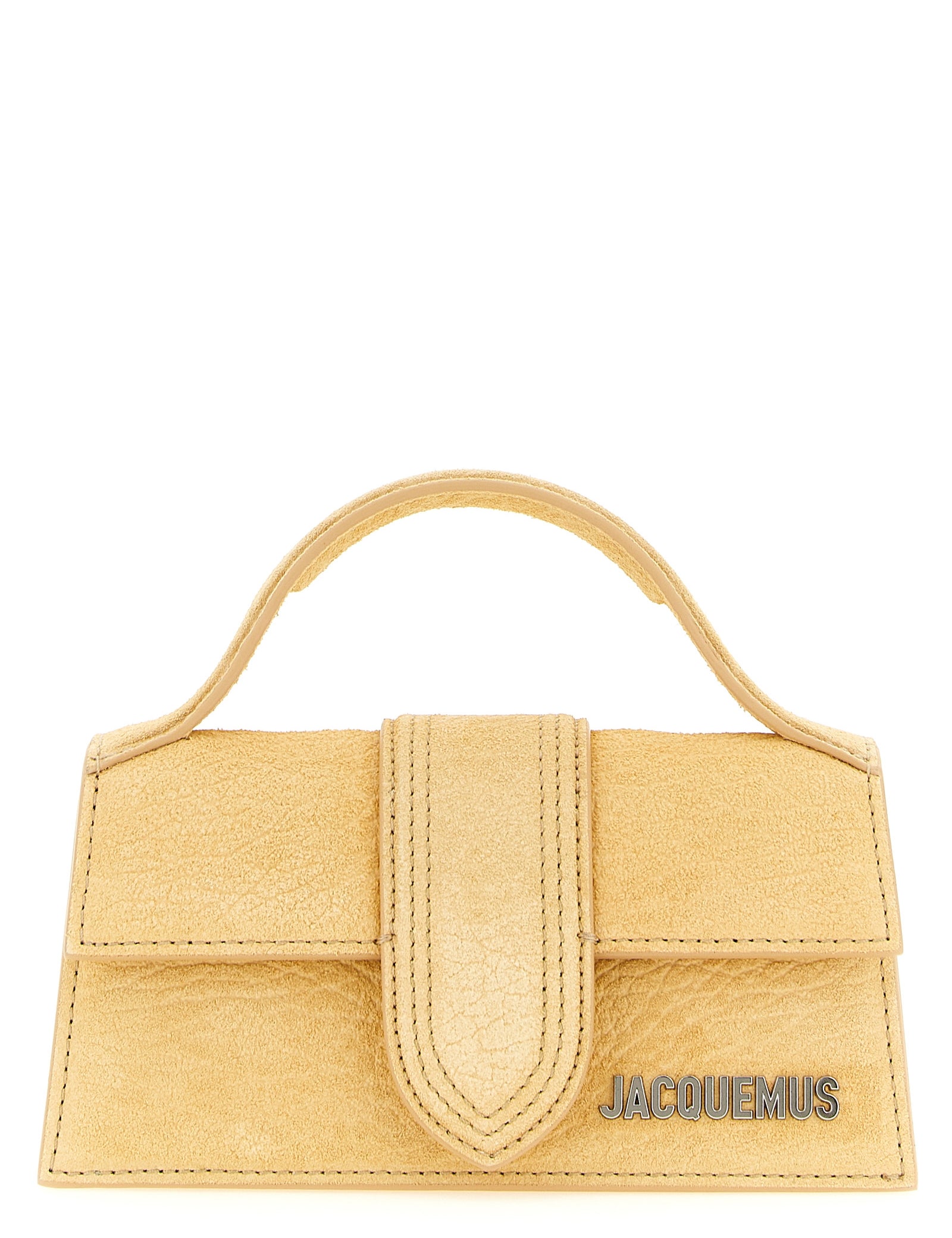 Jacquemus Light Yellow Cowhide Handbag