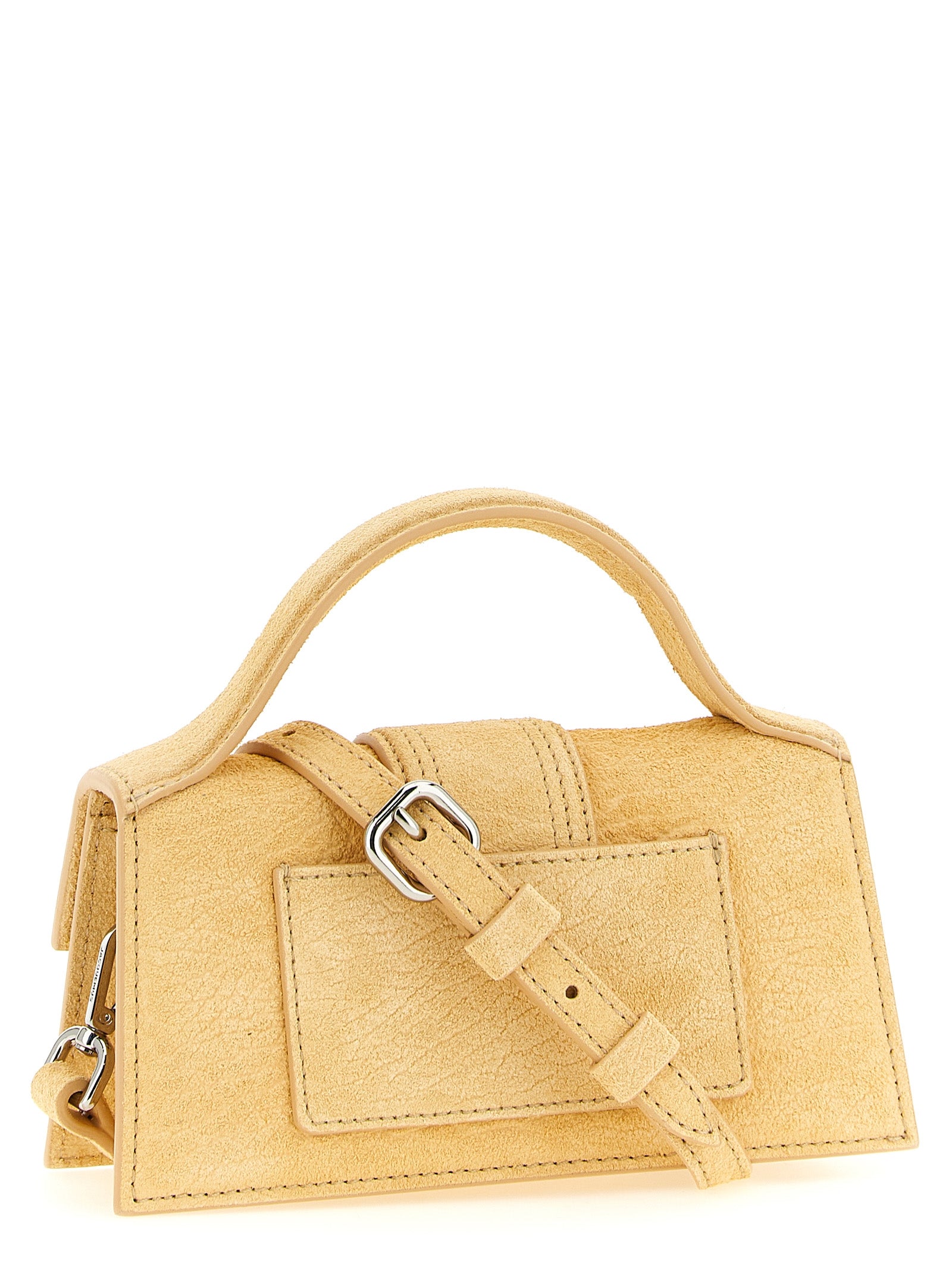 Jacquemus Light Yellow Cowhide Handbag