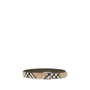 Burberry Beige Calf Leather Regular Belt