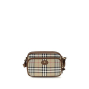 Burberry Beige Cotton Shoulder Bag