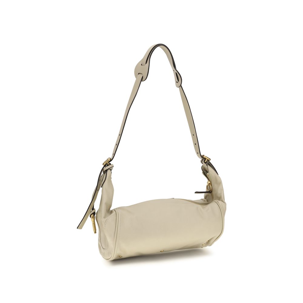 Chloé Beige Calf Leather Shoulder Bag