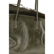 The Attico Blue Naplack Calf Leather Shoulder Bag