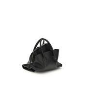 The Attico Black Calf Leather Mini Handbag