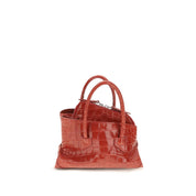 The Attico Red Calf Leather Mini Handbag