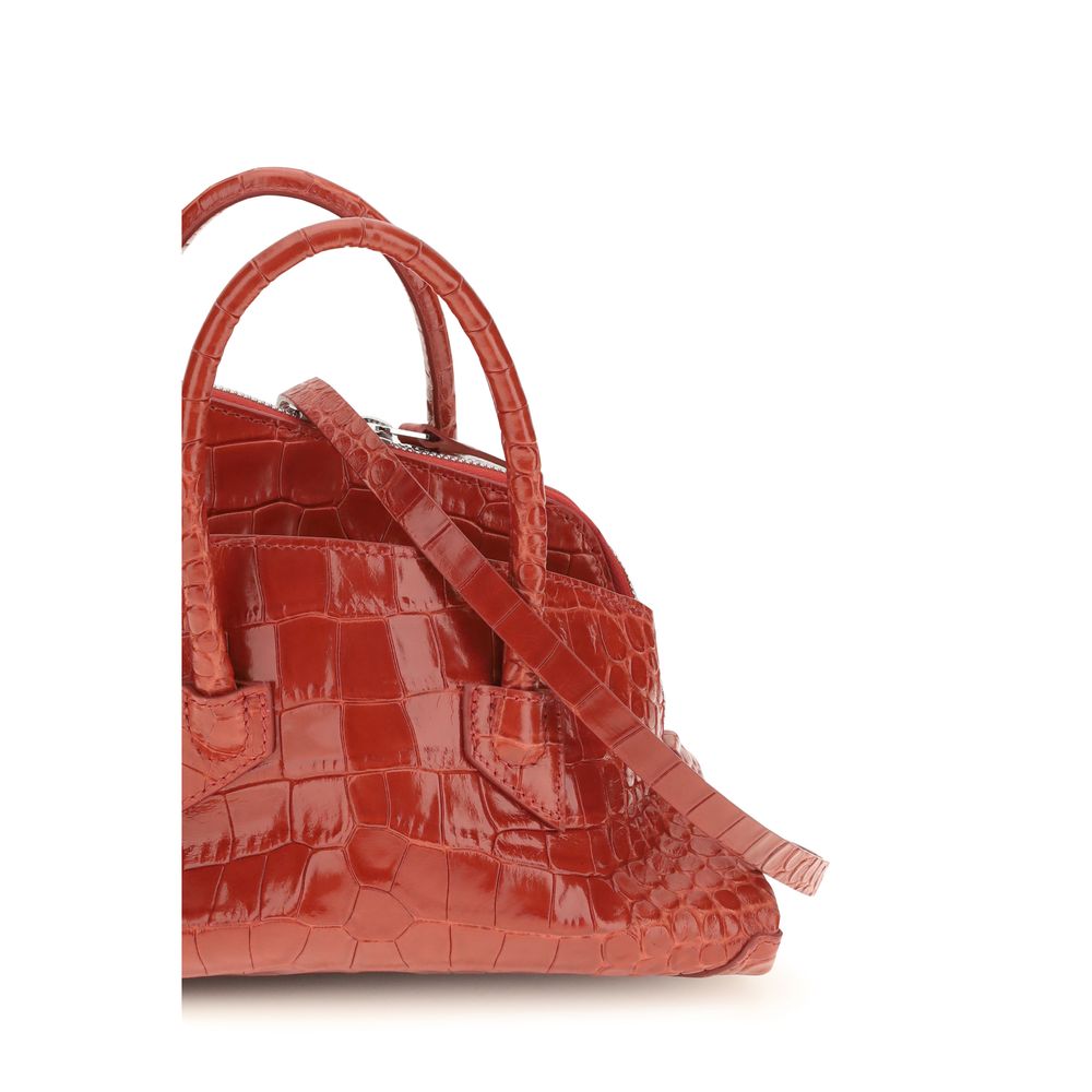 The Attico Red Calf Leather Mini Handbag