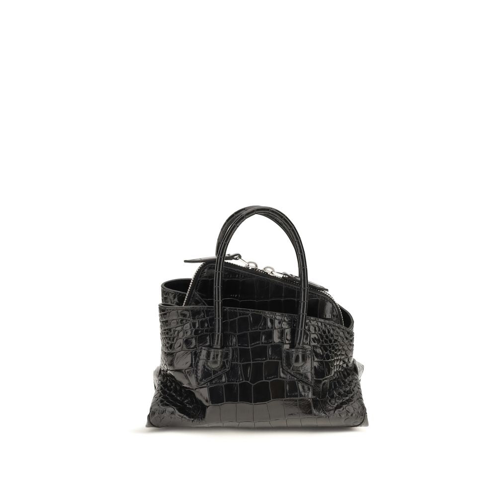 The Attico Red Calf Leather Mini Handbag
