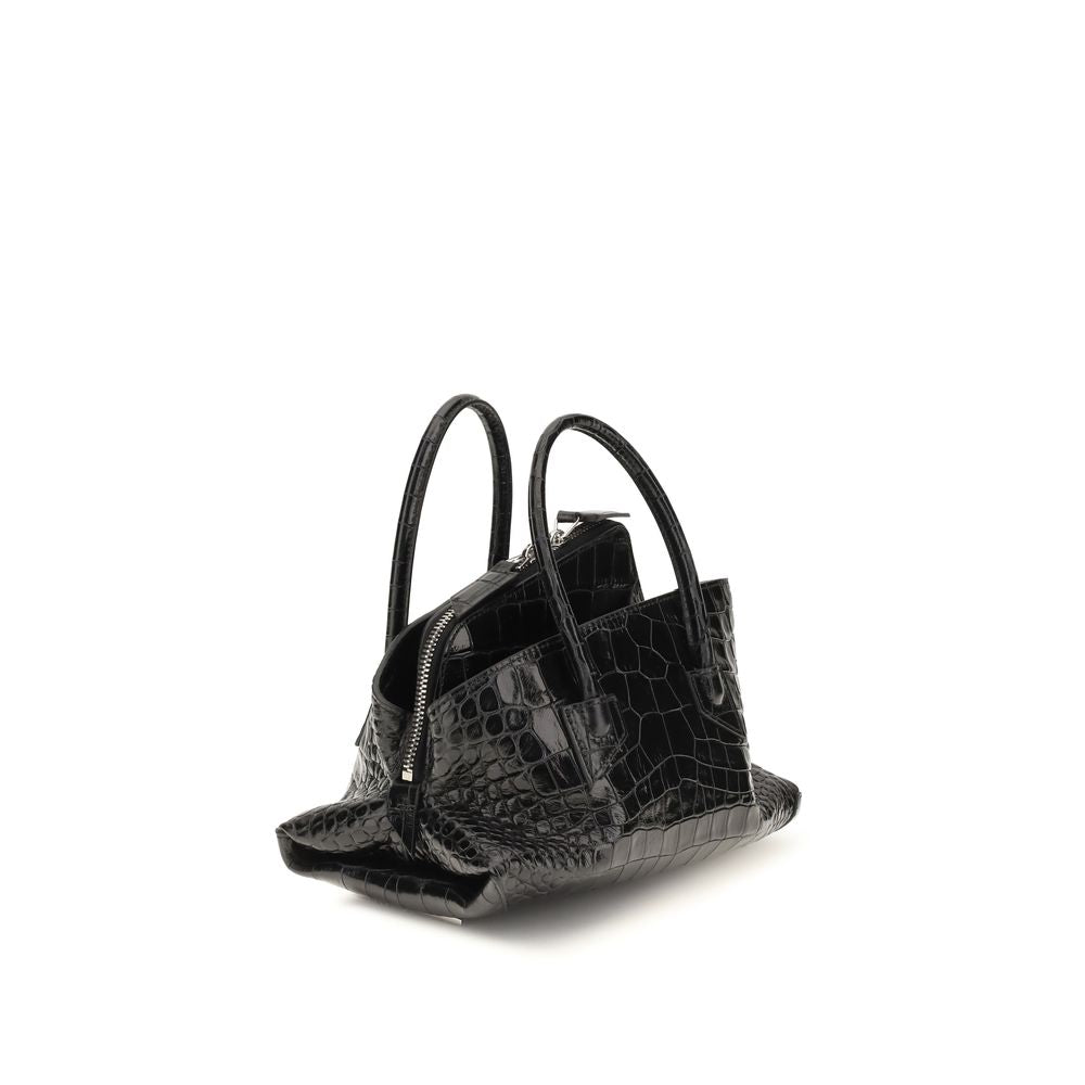 The Attico Red Calf Leather Mini Handbag