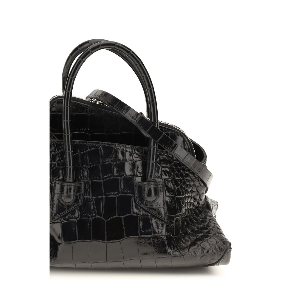 The Attico Red Calf Leather Mini Handbag