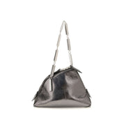 The Attico Silver Calf Leather Handbag