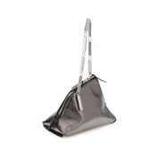 The Attico Silver Calf Leather Handbag