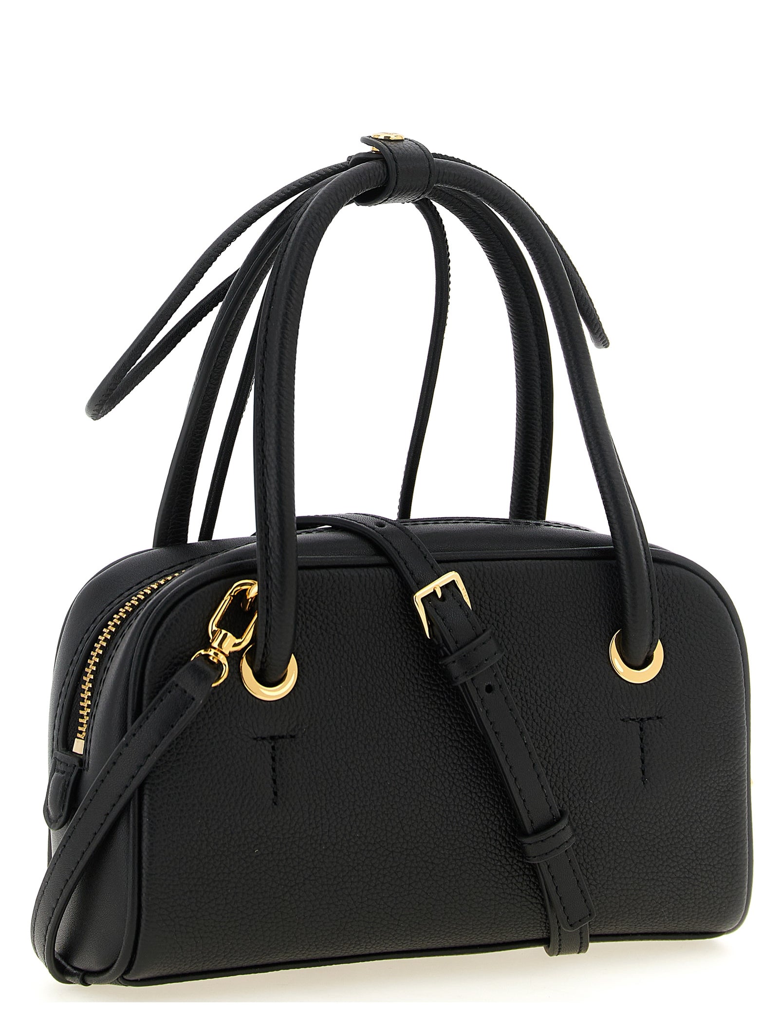 Furla Black Calfskin Handbag