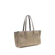 Brunello Cucinelli Brown Calf Leather Shoulder Bag
