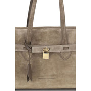 Brunello Cucinelli Brown Calf Leather Shoulder Bag