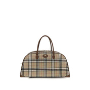 Burberry Beige Cotton Shoulder Bag