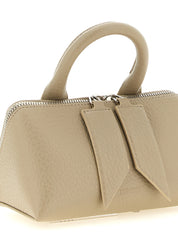The Attico Sand Beige Calf Leather Mini Handbag