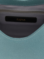Furla Light Blue Calfskin Mini Handbag