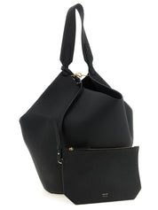Khaite Black Calfskin Tote Bag