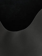 Khaite Black Calfskin Tote Bag