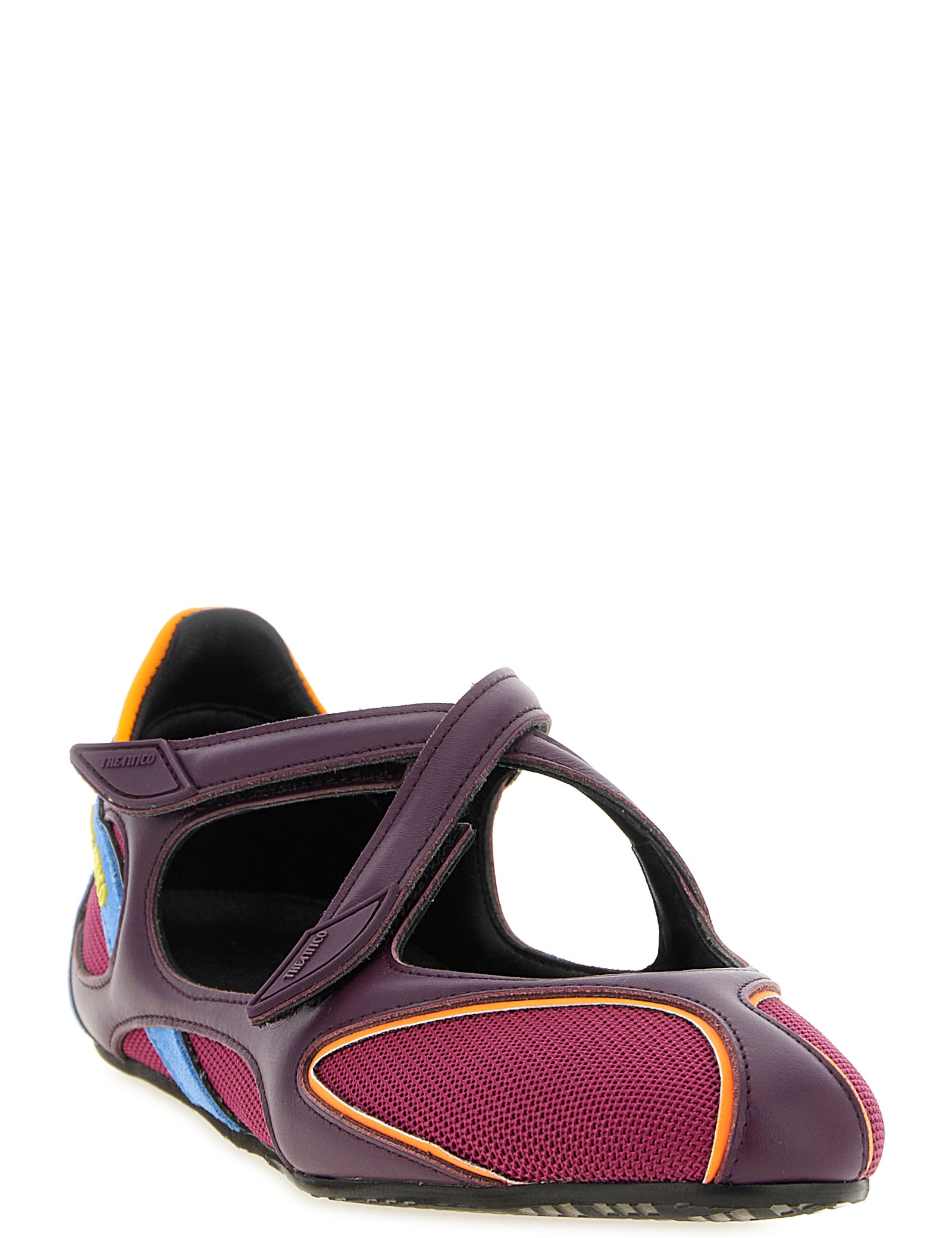 The Attico Multicolor Polyethylene Ballet Flats