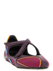 The Attico Multicolor Polyethylene Ballet Flats