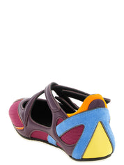 The Attico Multicolor Polyethylene Ballet Flats