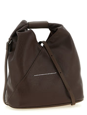 MM6 Maison Margiela Chocolate Brown Polyurethane Crossbody Bag