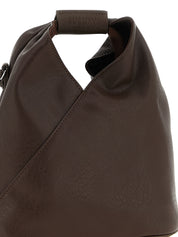 MM6 Maison Margiela Chocolate Brown Polyurethane Crossbody Bag