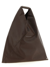 MM6 Maison Margiela Brown Polyurethane Midi Handbag