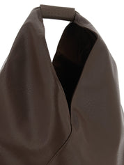 MM6 Maison Margiela Brown Polyurethane Midi Handbag