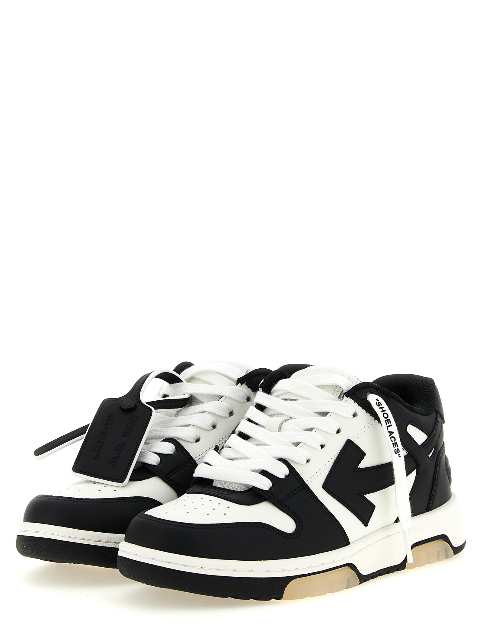 Black Calfskin Low Top Sneakers