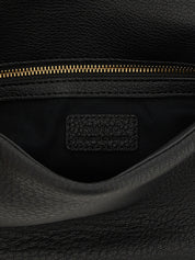 PINKO Black Lamb Leather Shoulder Bag