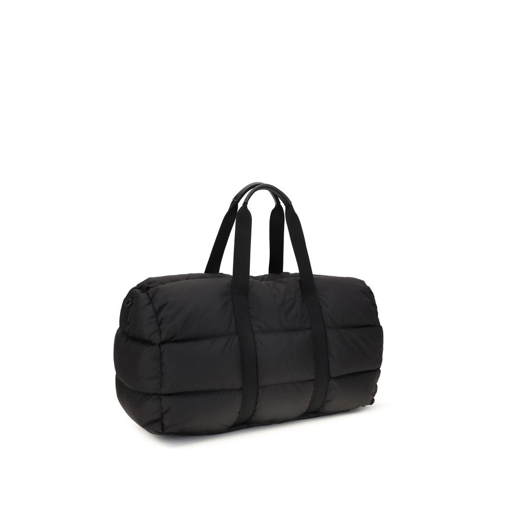 Moncler Black Polyester Caradoc Duffle Travel Bag