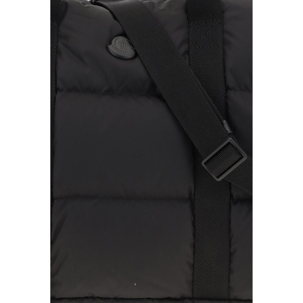 Moncler Black Polyester Caradoc Duffle Travel Bag
