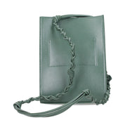 Jil Sander Green Leather Crossbody Bag