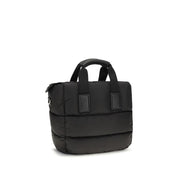 Moncler Black Quilted Nylon Caradoc Shoulder Bag