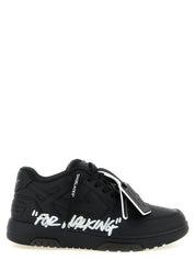 Off-White White/Black Calfskin Low Top Sneakers
