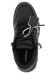 Off-White White/Black Calfskin Low Top Sneakers