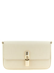 Furla White Calfskin Crossbody Bag