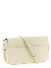 Furla White Calfskin Crossbody Bag