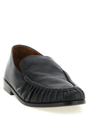 Marsèll Black Calfskin Slip-On Loafers
