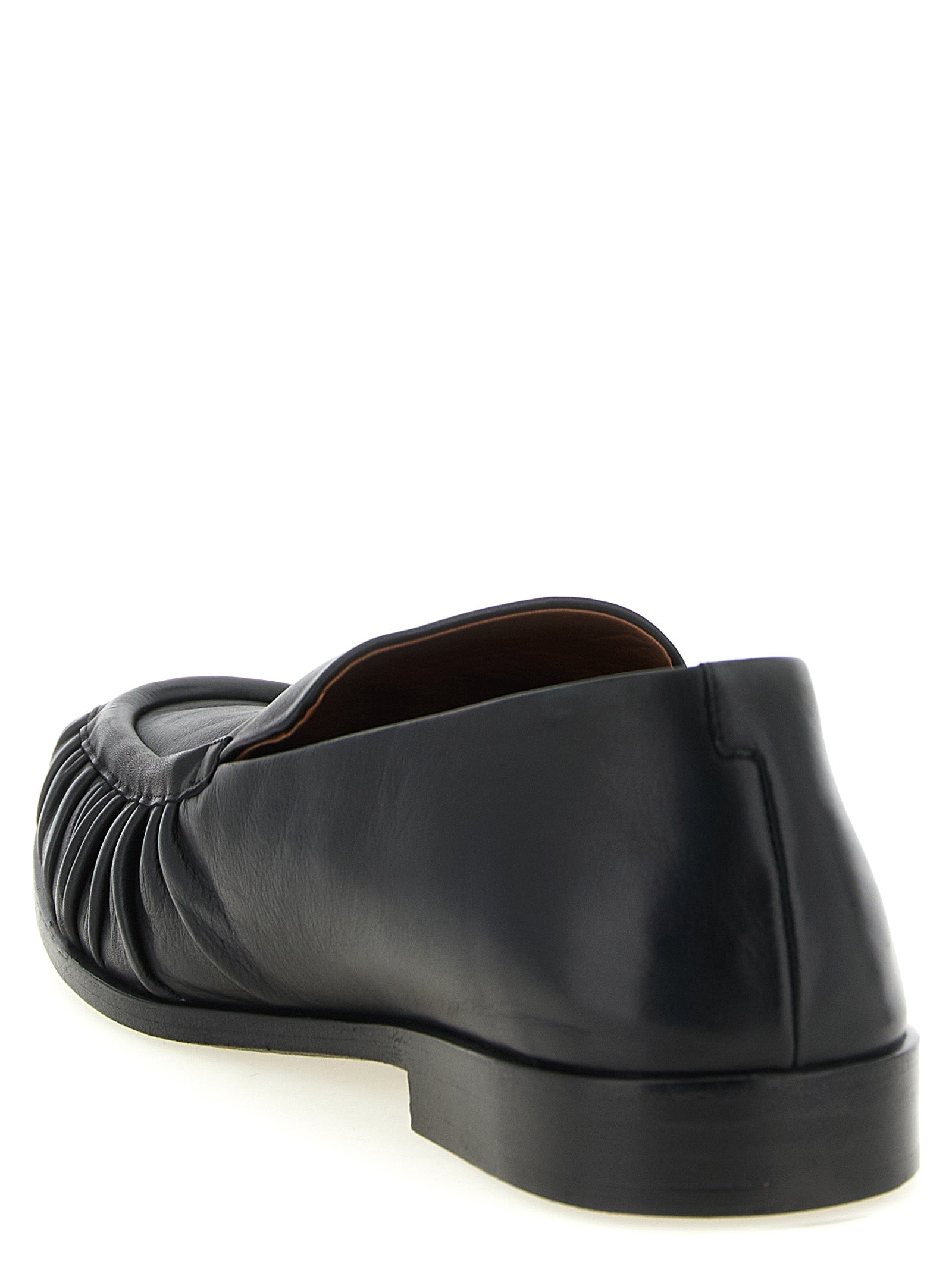 Marsèll Black Calfskin Slip-On Loafers
