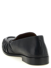 Marsèll Black Calfskin Slip-On Loafers