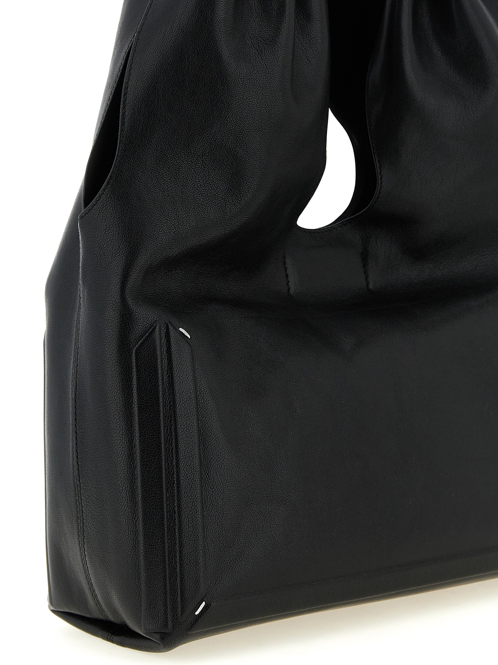 Maison Margiela Black Lambskin Shoulder Bag